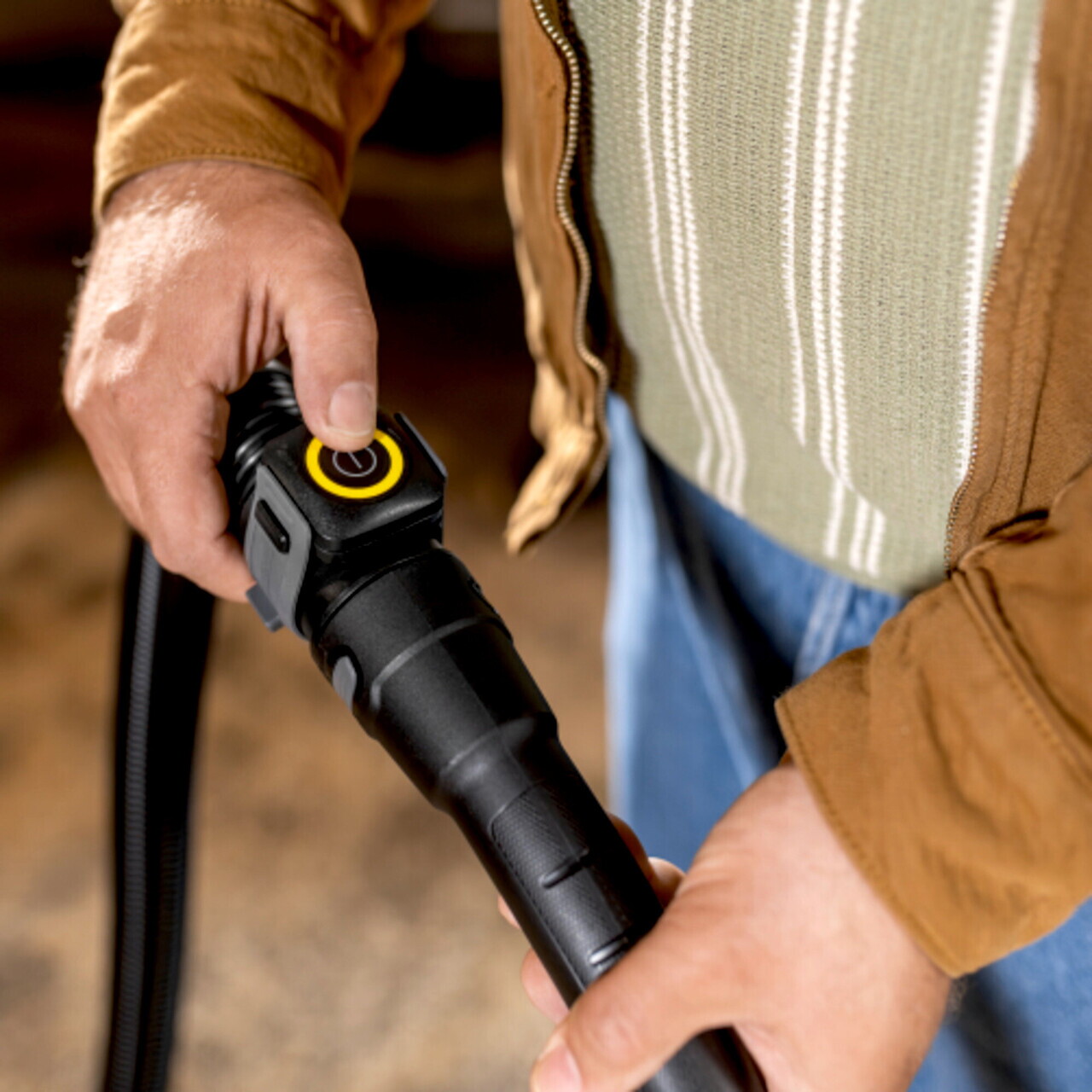 Aspirator umed-uscat WD 5 Control S 25/5/22, Karcher, galben — imaginea 6