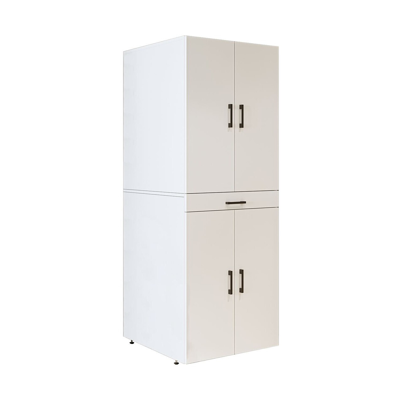 Dulap masina de spalat, Hanah Home, 2578, 70x185.3x67 cm, PAL MELAMINAT, Alb — imaginea 6