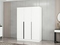 Dulap pentru haine, Minerva, Kale White, 135x210x52 cm, PAL, Alb