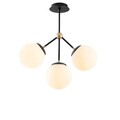 Lustra, Tatum, 584TTM1103, Metal, Alb/Negru