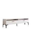 Comoda TV, Hommy Craft, Istanbul 2, 180x35x47 cm, PAL, Alb