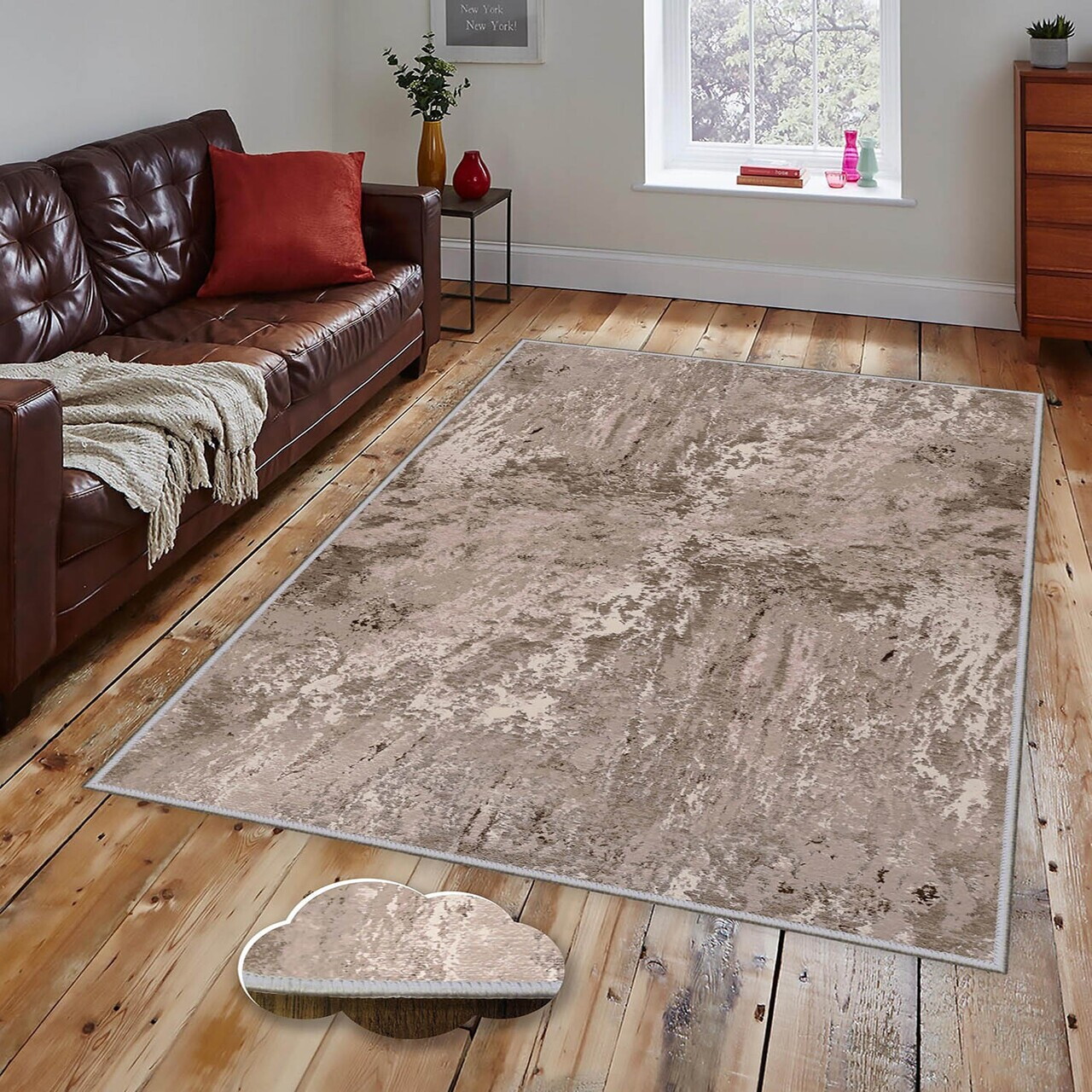 Covor Eexfab844 120x180 cm Poliester Multicolor