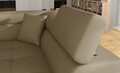 Coltar extensibil dreapta 4 locuri, ELTAP, Anton, 272x203x85 cm, lemn/poliester, maro/maro inchis