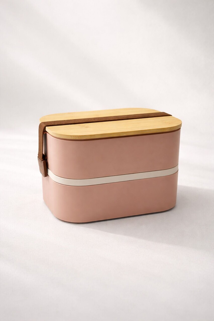 Cutie pentru pranz, Hermia, 721CBL1315, Inox, Dimensiuni: 14,5 x 18,5 x 12,5 cm / 1000 ml, Roz - view 2