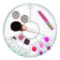 Organizator pentru cosmetice rotativ Rain, iDesign, 23.5x26.5 cm