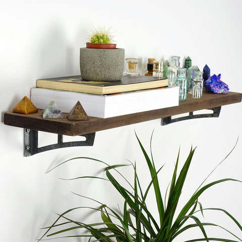 Raft de perete, evila originals, lam019, 60x8x16 cm, nuc