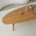 Masuta de cafea, Neostill, Sweet, 115x38x50 cm, Cadru: 100% LEMN DE PIN DE ÎNALTĂ CALITATE, Maro