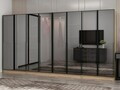 Dulap pentru haine, Hanah Home, Nisa, 360x210x52 cm, Dore
