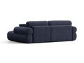 Coltar dreapta 4 locuri, Ophelia, Micadoni Home, 236x164x84 cm, tesatura structurata, albastru navy