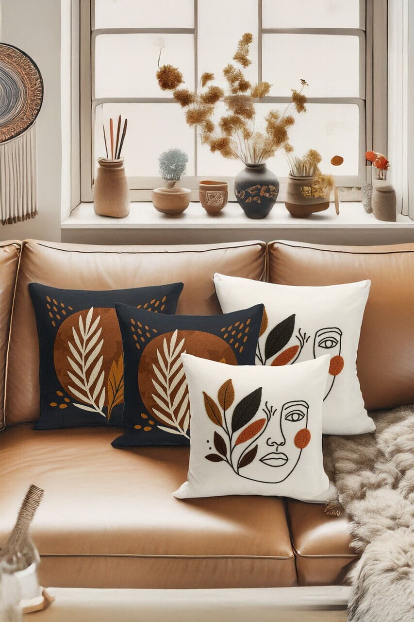Set fete de perna, Artpnchset4-54, Poliester, Multicolor — imaginea 2