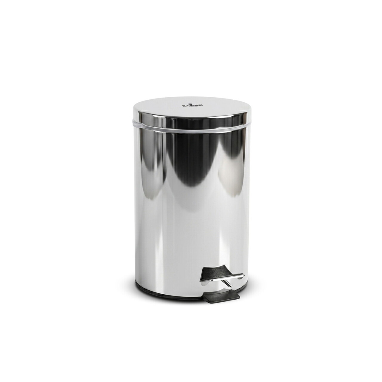Cos de gunoi cu pedala Blaumann, Accessories, 12L, 25x39 cm, inox/plastic, argintiu — imaginea 2