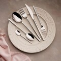 Set de tacâmuri (36 de piese), L'essentiel Maison, 645DRM1245, Lingură de masă: 21,4 cm (6 bucăți), Argintiu