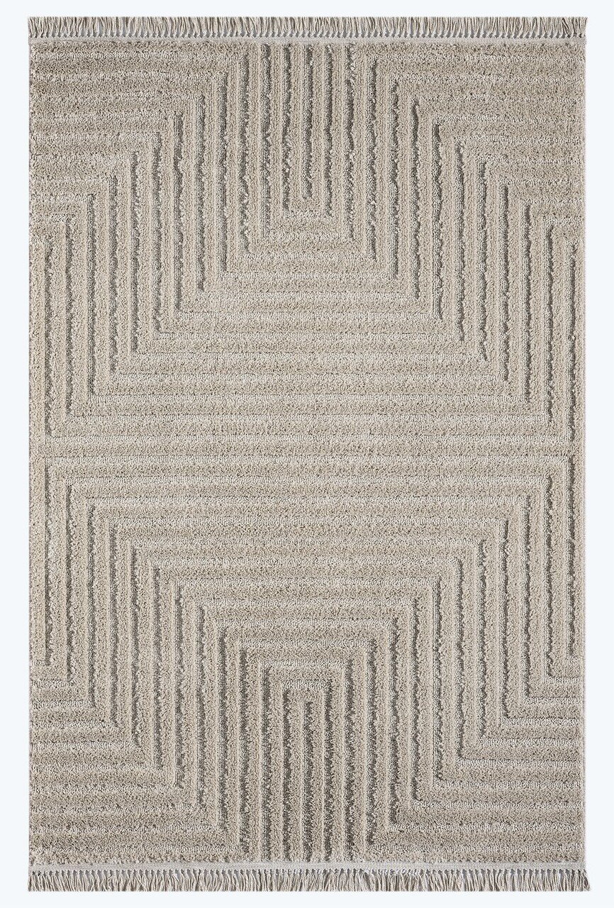 Covor (140 x 200), Faselis, 140x200 cm, Bej — imaginea 5