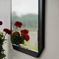 Oglinda decorativa, Neostill, Carre, 70x70 cm, PAL, Negru