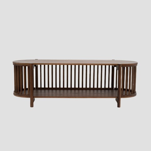 Comoda TV Vox, Homla, 120x40x40 cm, lemn, maro