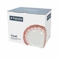 Serviciu de masa 18 piese, Metropolis Coral, Tognana, portelan, multicolor