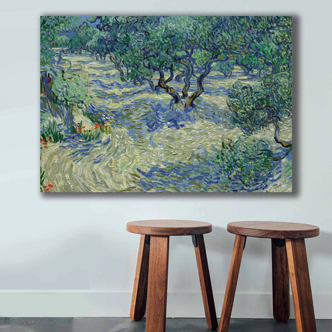 Tablou decorativ, 70100vangogh030, canvas , lemn, multicolor