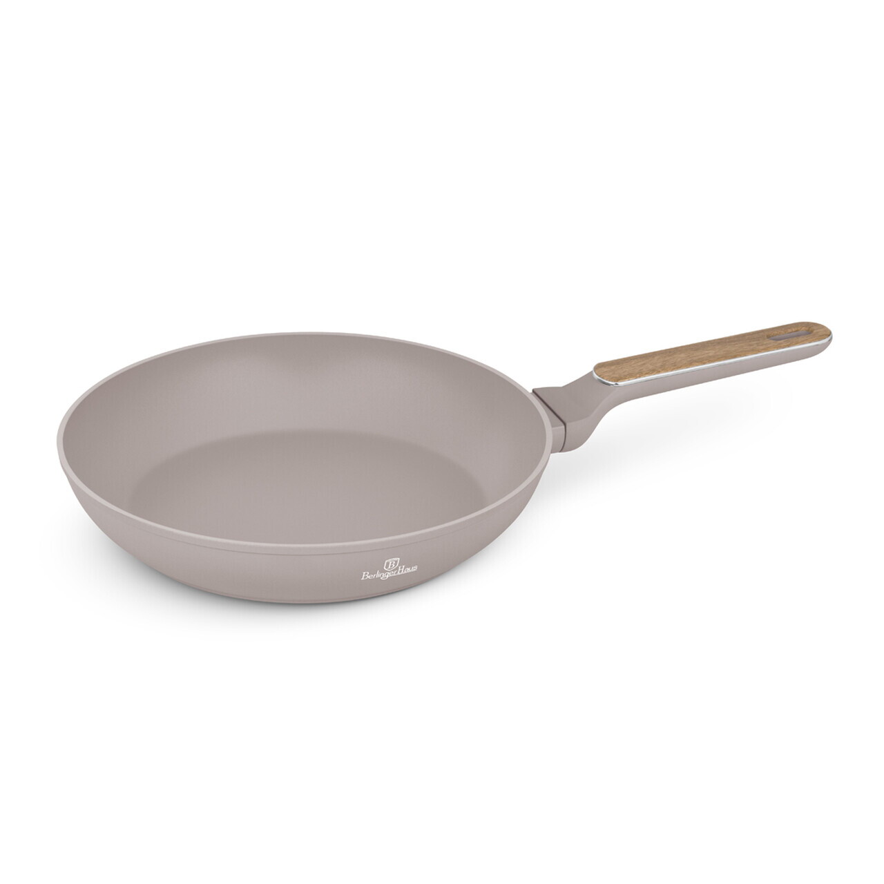 Tigaie Berlinger Haus, Taupe Nordic, 28 cm, 2.4 L, aluminiu forjat, taupe mat/natur - imagine 2