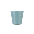 Ghiveci cu farfurie, Tedi, 15 cm, plastic, verde menta