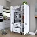 Dulap multifunctional, Rani, JE145, Alb