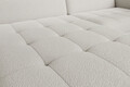 Coltar extensibil stanga 3 locuri ELTAP, LT-01ROY, Gomsi, 228x165x100 cm, lemn/poliester, alb
