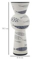 Vaza decorativa Fish Tall, Mauro Ferretti, 14x38.5 cm, ceramica, multicolor