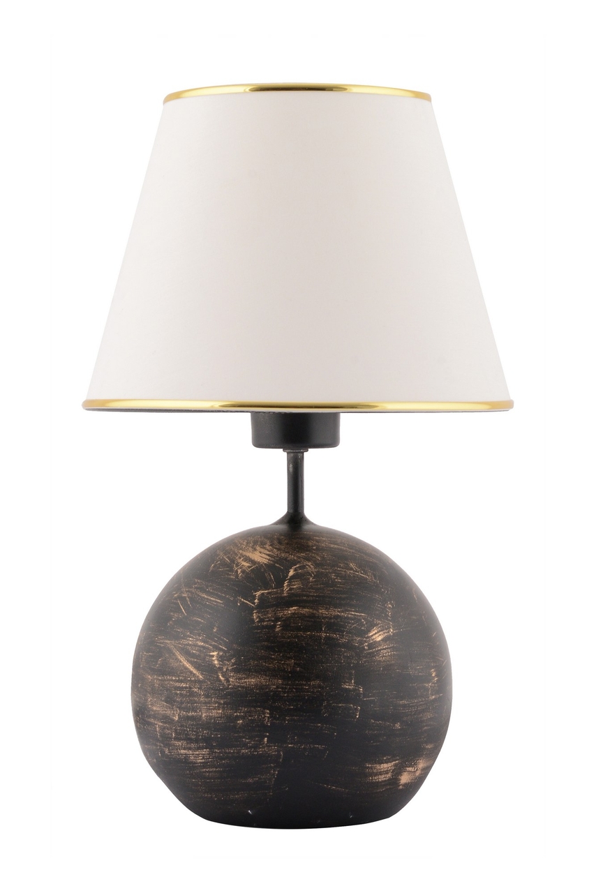 Lampa de masa, Opviq, 390FLH2255, Negru / Alb / Auriu - view 3