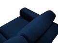 Coltar extensibil reversibil 4 locuri, Moghan, Micadoni Home, BL, 241x145x88 cm, catifea, albastru regal