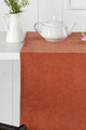 Traversa de masa, DC Home, 198DCH1312, Poliester, 48 x 150 cm, Caramiziu