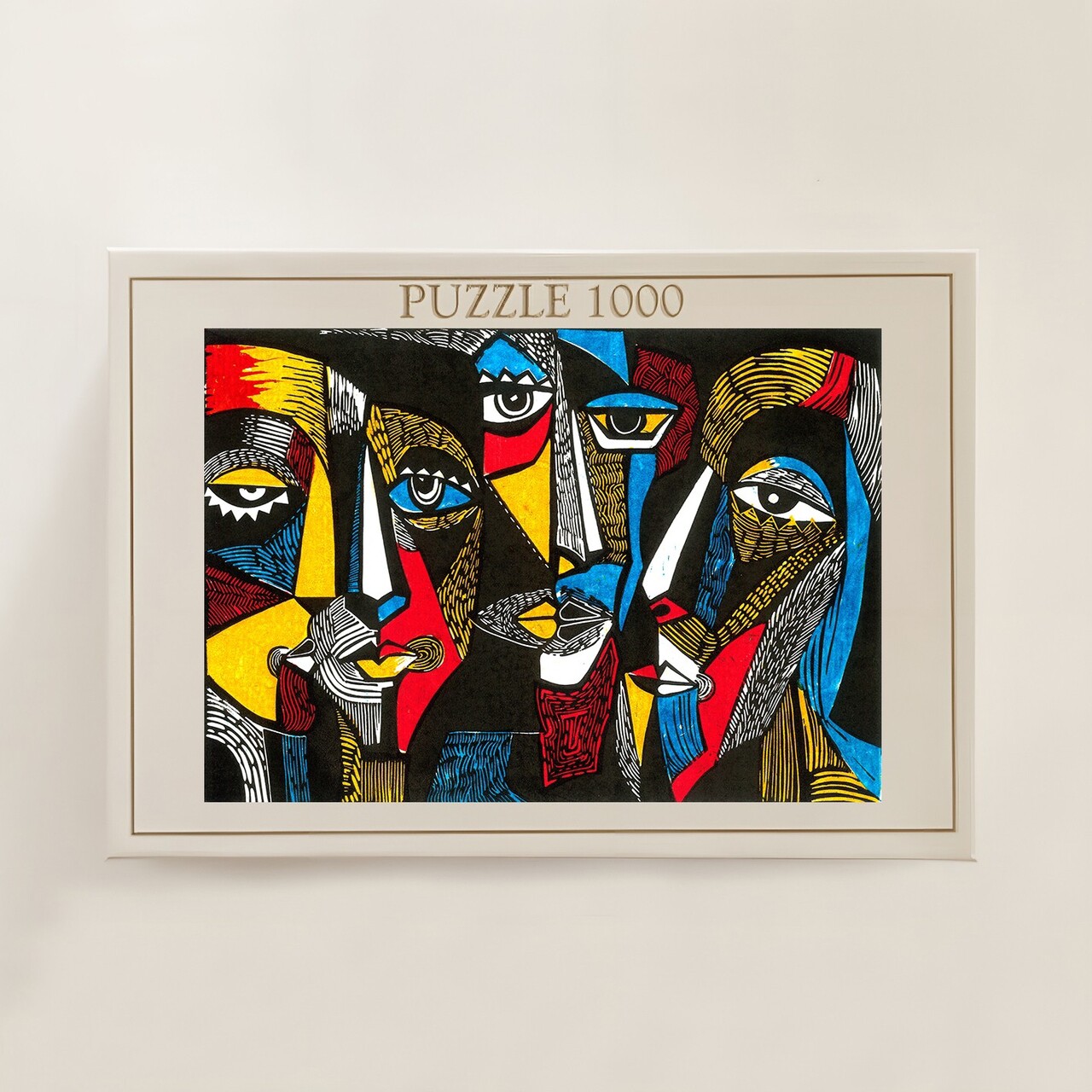 Puzzle, Wallxpert, PZL_0122_1000, Multicolor - view 3