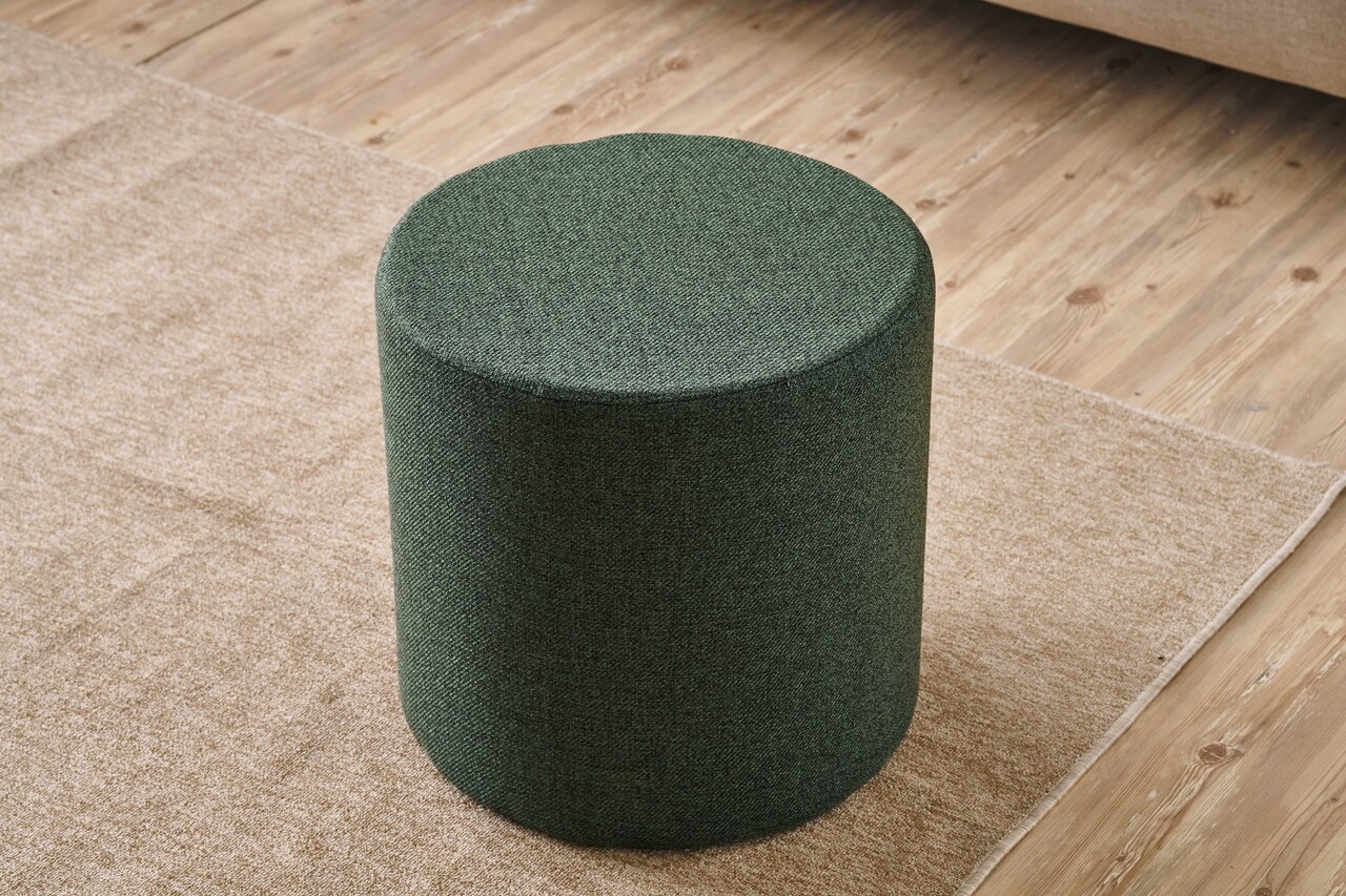 Taburet, Atelier del Sofa, 825BLC5112, Lemn, Verde - view 2