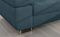 Coltar extensibil stanga 4 locuri ELTAP, Armd-69, Armando, 289x203x85 cm, lemn/poliester, albastru