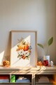 Tablou decorativ, Arthllwnmodel52-3348, MDF, Multicolor