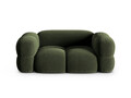 Canapea 2 locuri, Loretto, Cosmopolitan Design, 180x100x68 cm, catifea, verde
