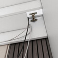 Birou ELTAP, Nevy, 120x60x75 cm, PAL/PVC, alb