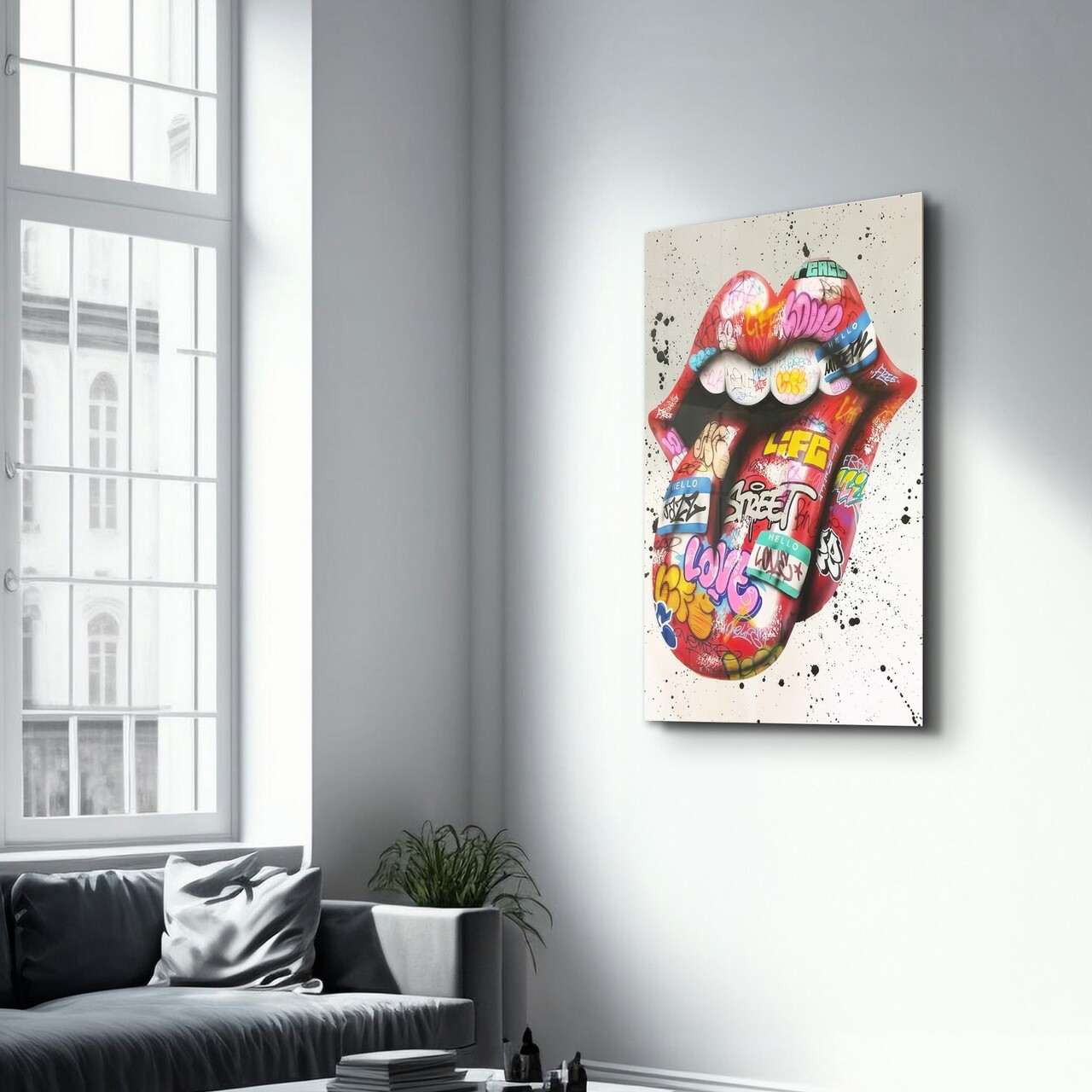 Tablou decorativ, SPR-1110, Dimensiuni: 70 x 110 cm, Multicolor - view 4