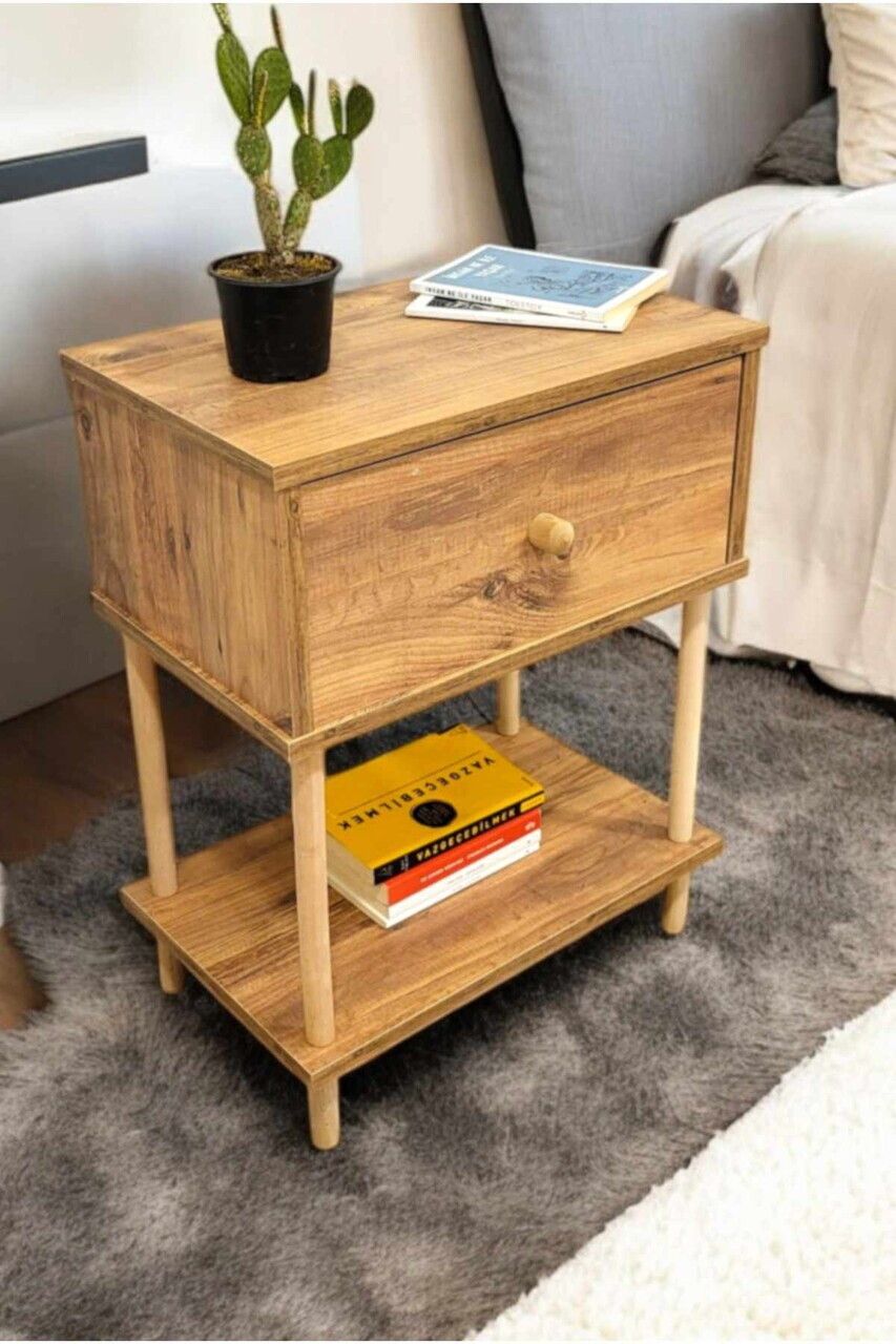 Noptiera Hanah Home Peka-0002 50x64.4x32 cm PAL Pin