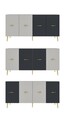 Consola, Olivia, Loop KB150, Alb / Antracit