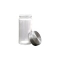 Set 16 recipiente condimente si suport, Zokura, 19 x 28 cm, 80 ml, inox/sticla