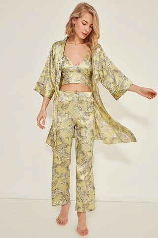 Set pijamale dama, 637BNC1392 – XL, Benicia, Poliester, Multicolor Benicia