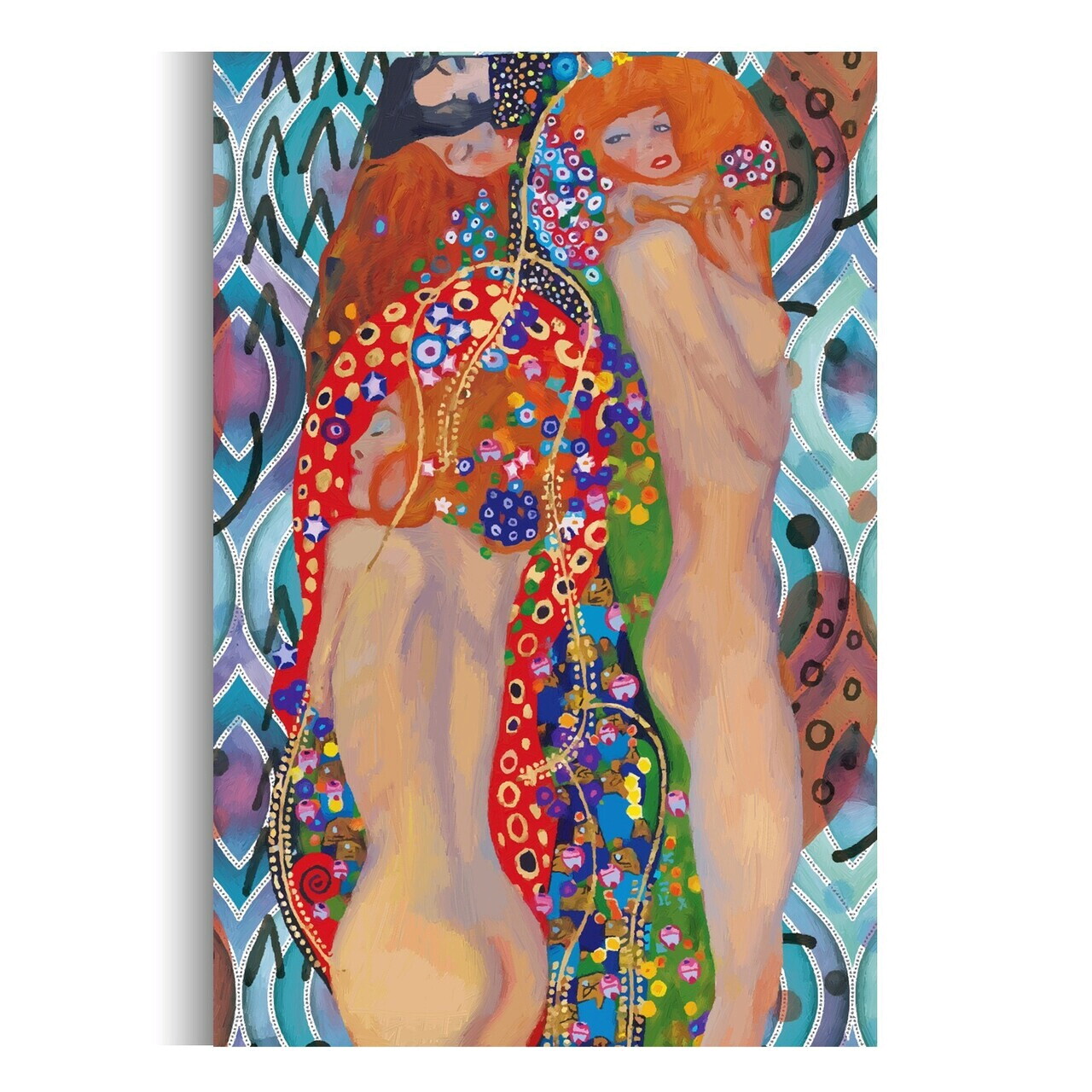 Tablou decorativ, NEW-ZAT-ZN001, Dimensiune: 60 x 90 cm, Multicolor — imaginea 4