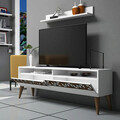 Comoda TV, Hommy Craft, Line, Alb