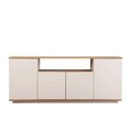 Consola, Lorena, Arista, 180x75x44.5 cm, Cașmir / Pin Atlantic