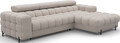 Coltar extensibil dreapta 3 locuri ELTAP, RT-18SO, Felro, 285x181x93 cm, lemn/poliester, bej