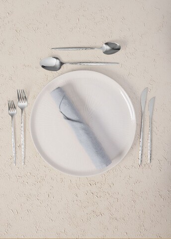 Set de tacâmuri (36 de piese), L'essentiel Maison, 280TMA3713, Furculiță de masă: 22 x 3 cm (6 bucăți), Argintiu