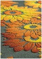 Covor pentru bucatarie Girasoli, Decorino, 67x150 cm, poliester, multicolor