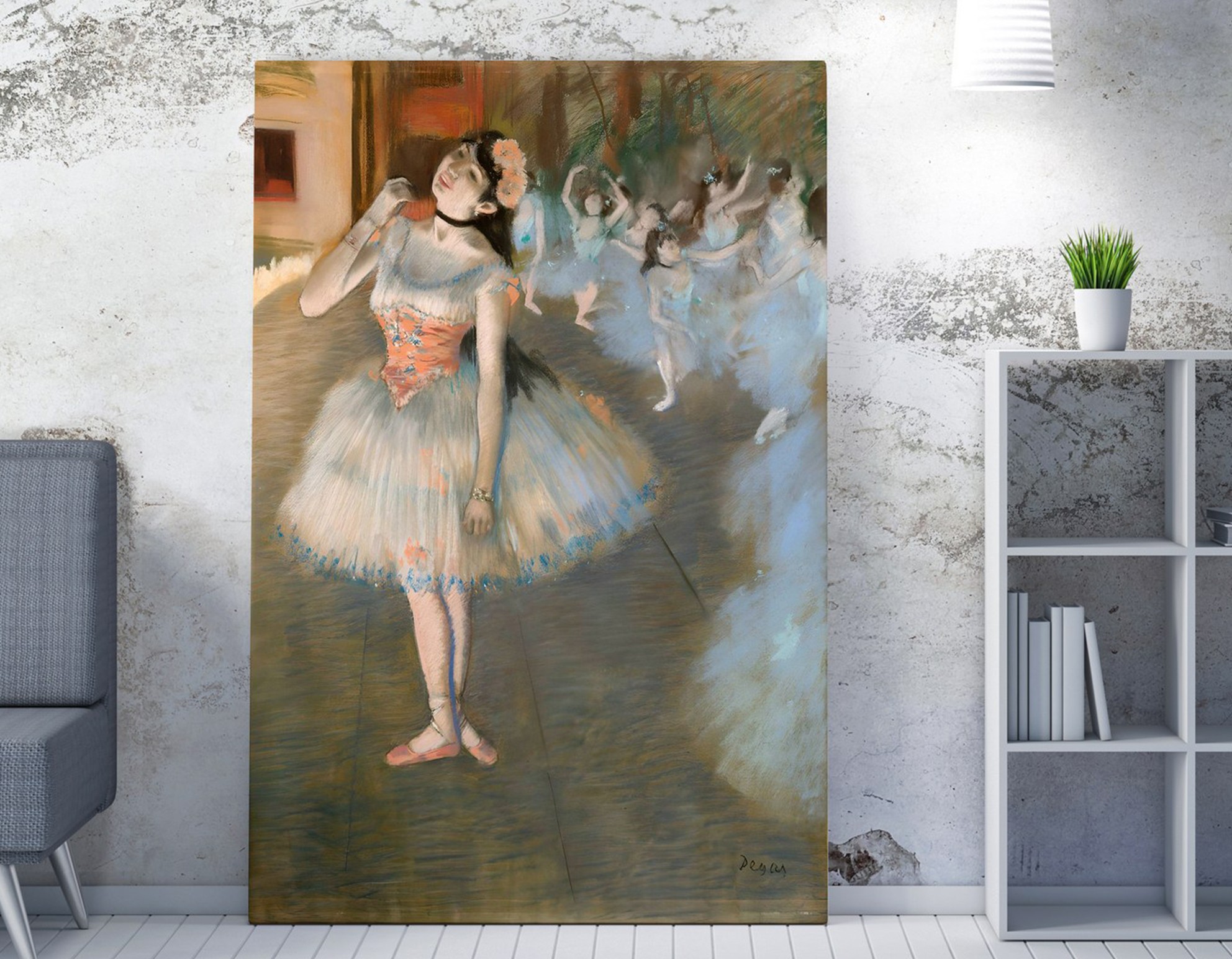 Tablou decorativ, WY303 (50 x 70), Amestec bumbac, Canvas imprimat, Multicolor