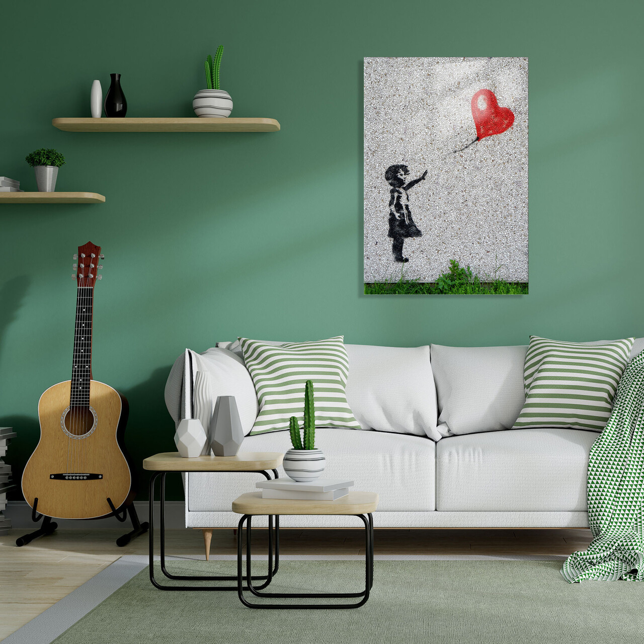 Tablou decorativ, UV-018, Dimensiune: 45 x 65 cm, Multicolor - view 4