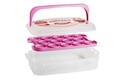 Suport pentru briose, Snips, 7 L, polipropilena, roz