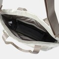 Geanta Puffer, COCCON, Hedgren, 34x14x33 cm, poliester, crem